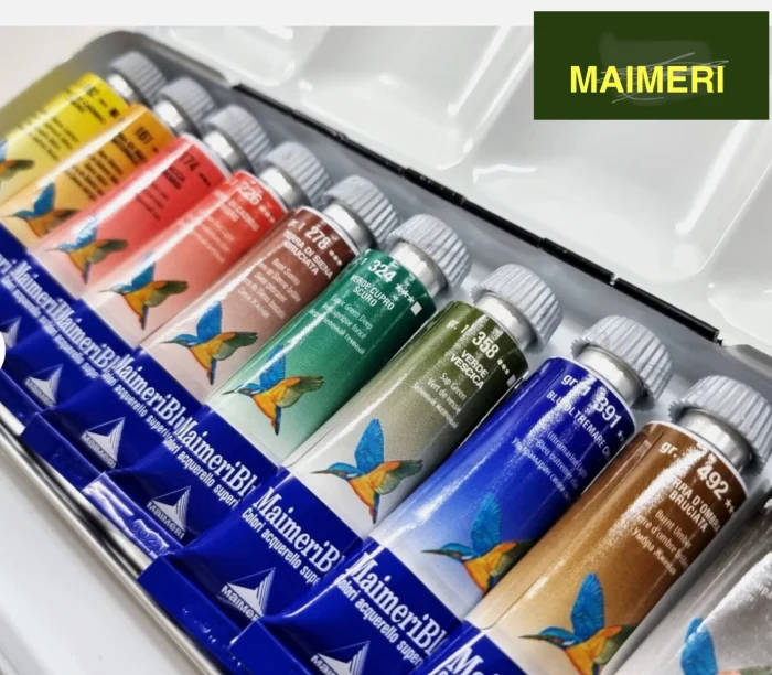 MaimeriBlu Superior Watercolours maimeri blu watercolor pan tubes superior paint