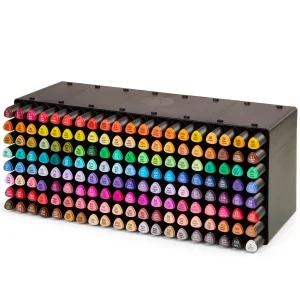 160Pk Twin Markers Set Graphic Drawing Painting Alcohol Art Dual Tip Sketch Pens
