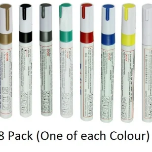 Permanent Universal Oil Paint Marker Pen for Rubber Glass Metal Tyres Bin Number