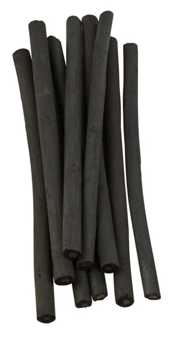 12 Assorted Willow Charcoal Sketch Drawing Natural Charcoal Sticks Drawing - Image 3