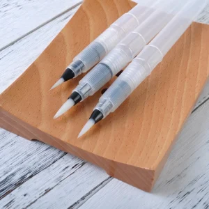 3pcs/Set Water Color Brush Refillable Pen Watercolor Color Drawing Art Supply
